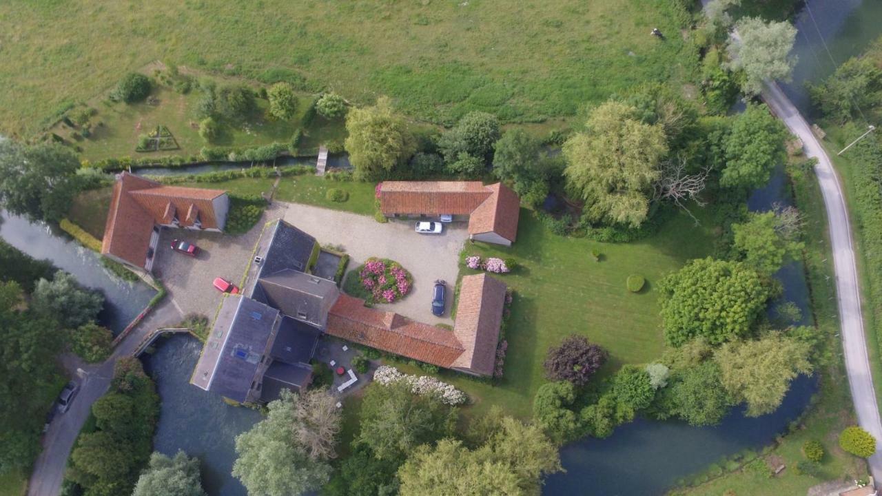 לינה וארוחת בוקר Le Moulin De Tigny מראה חיצוני תמונה